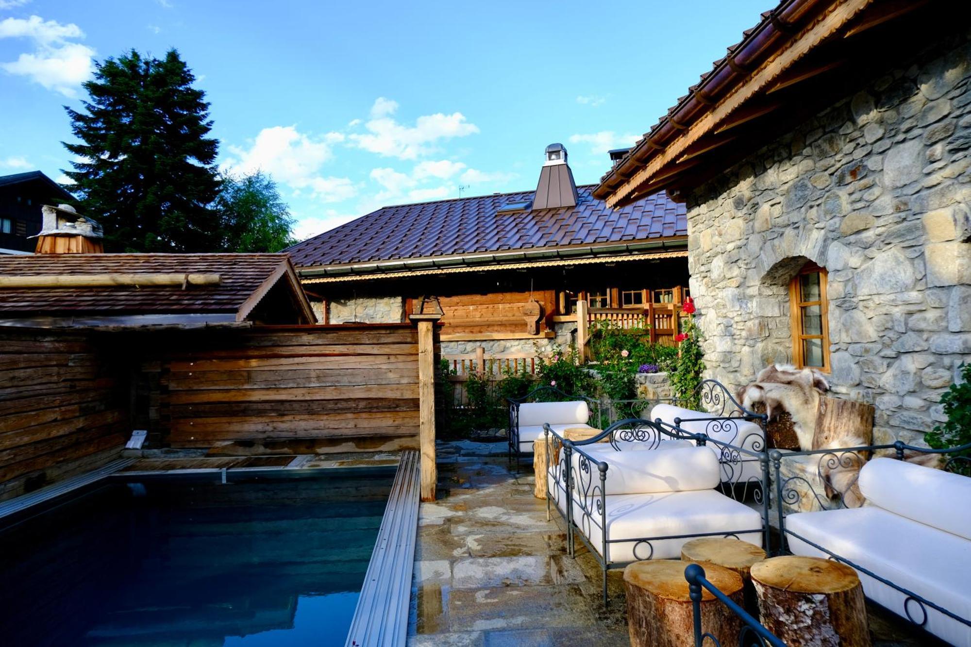 Marc Veyrat Hotel Megeve Luaran gambar